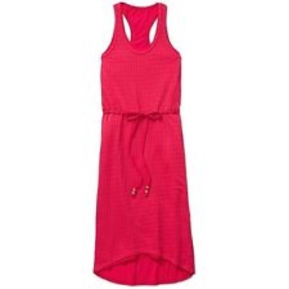 Red Athleta Racerback Sweater Dress Size Small